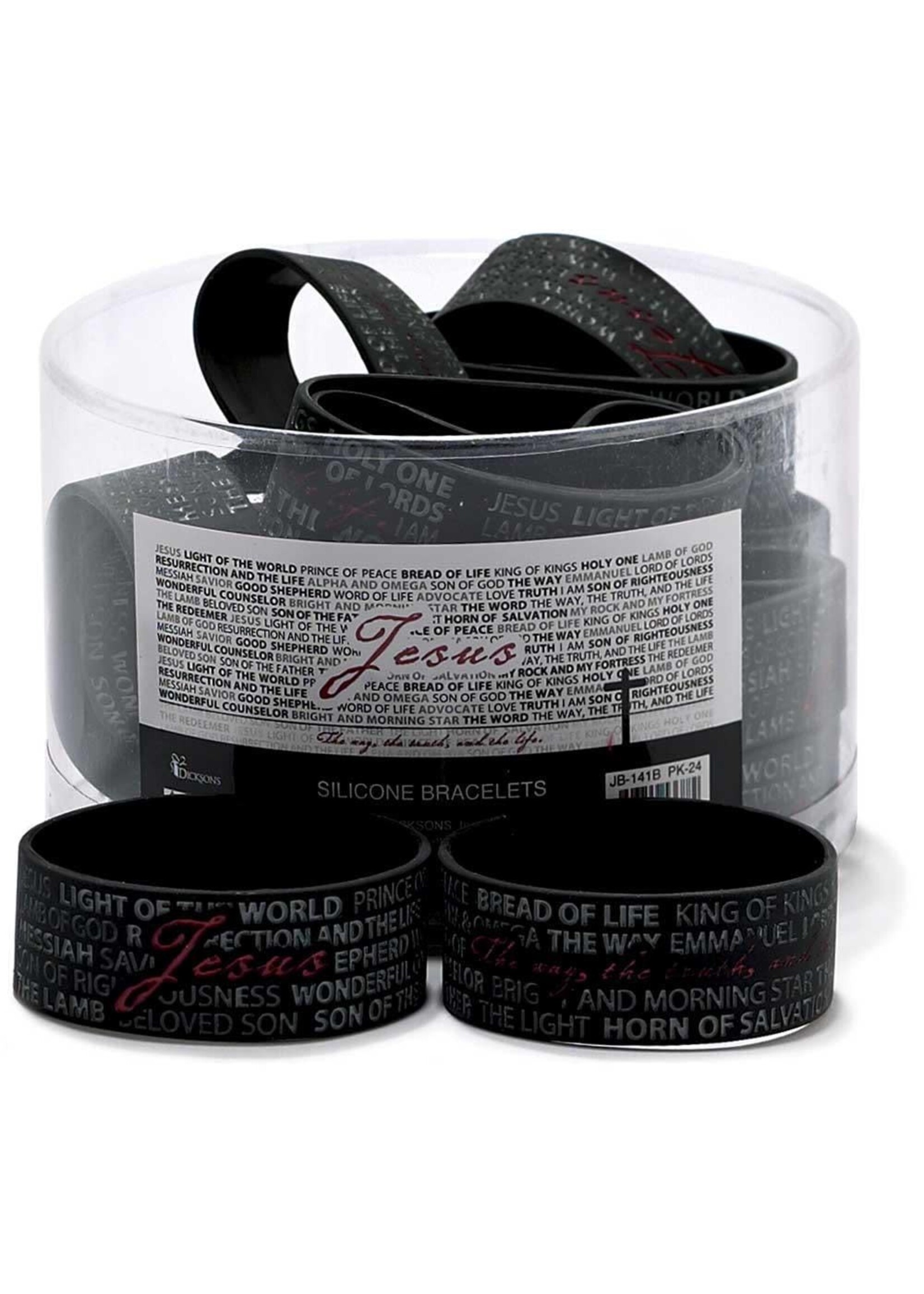 Names of Jesus Silicone Bracelet/Wristband