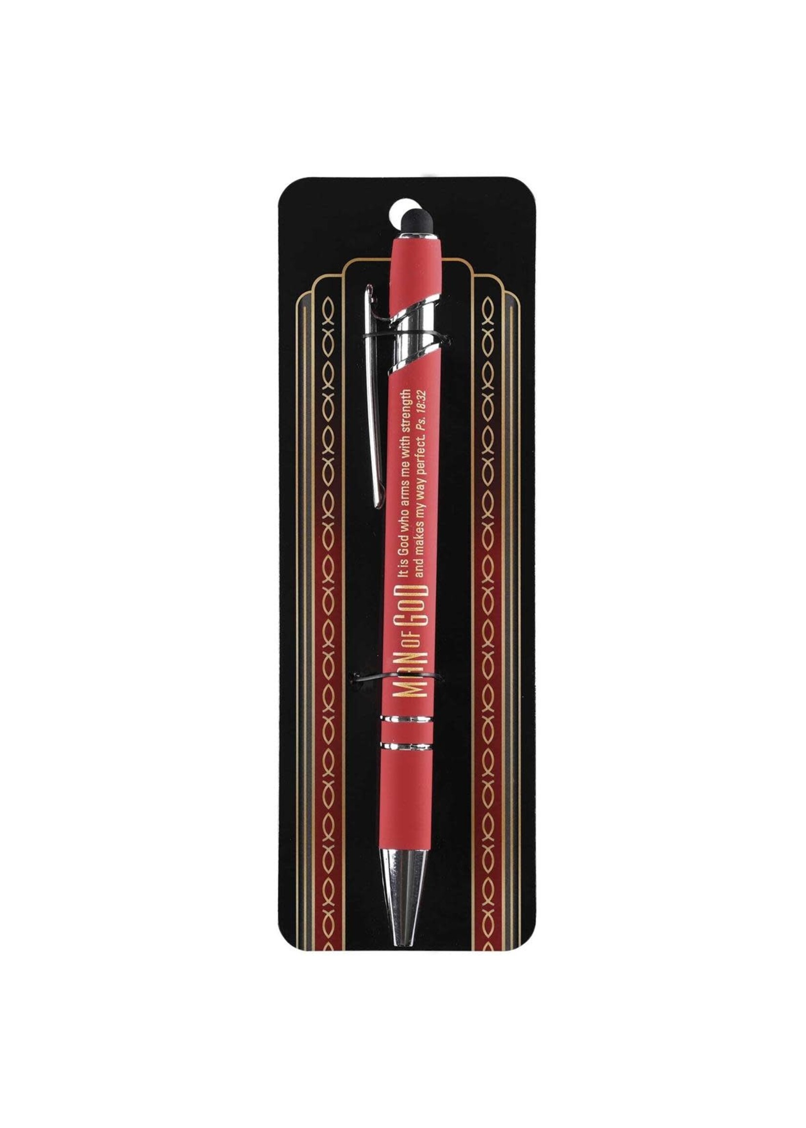 Man of God Psalm 18:32 Pen