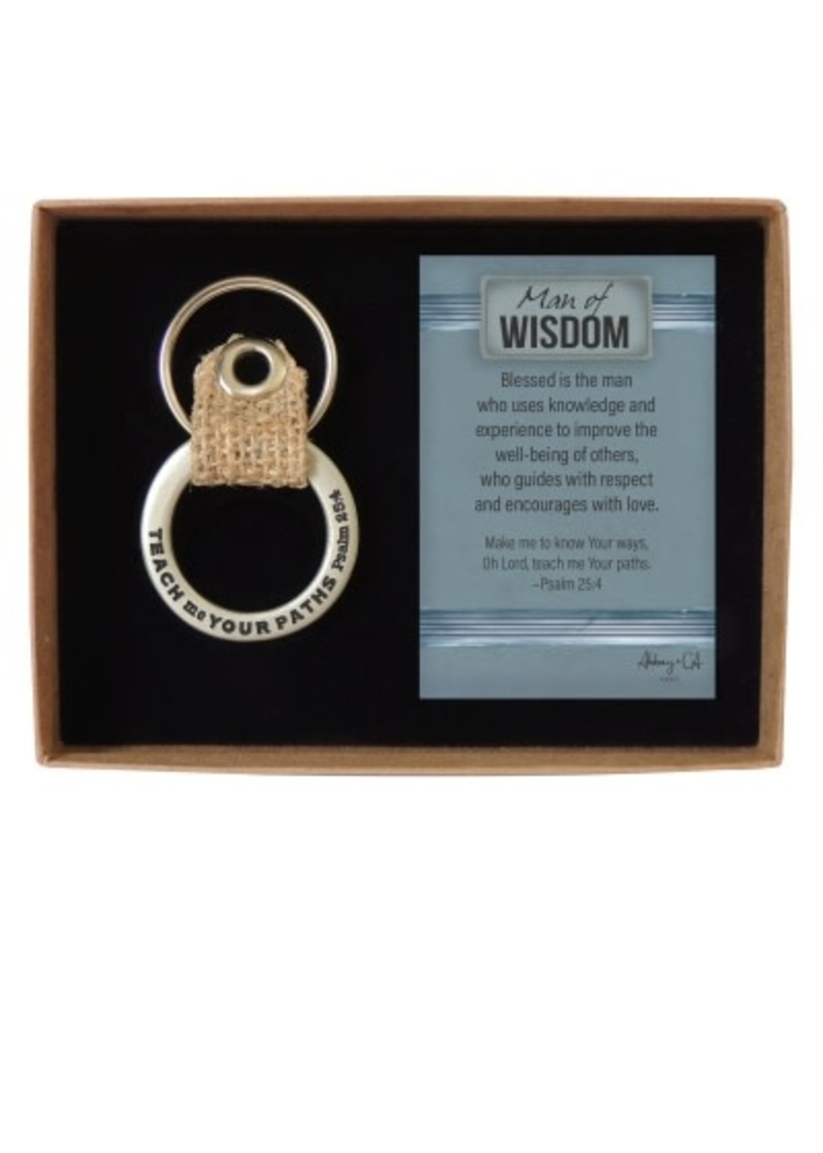 Man of Wisdom Key Ring