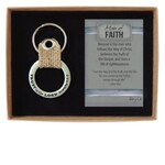 Man of Faith Key Ring