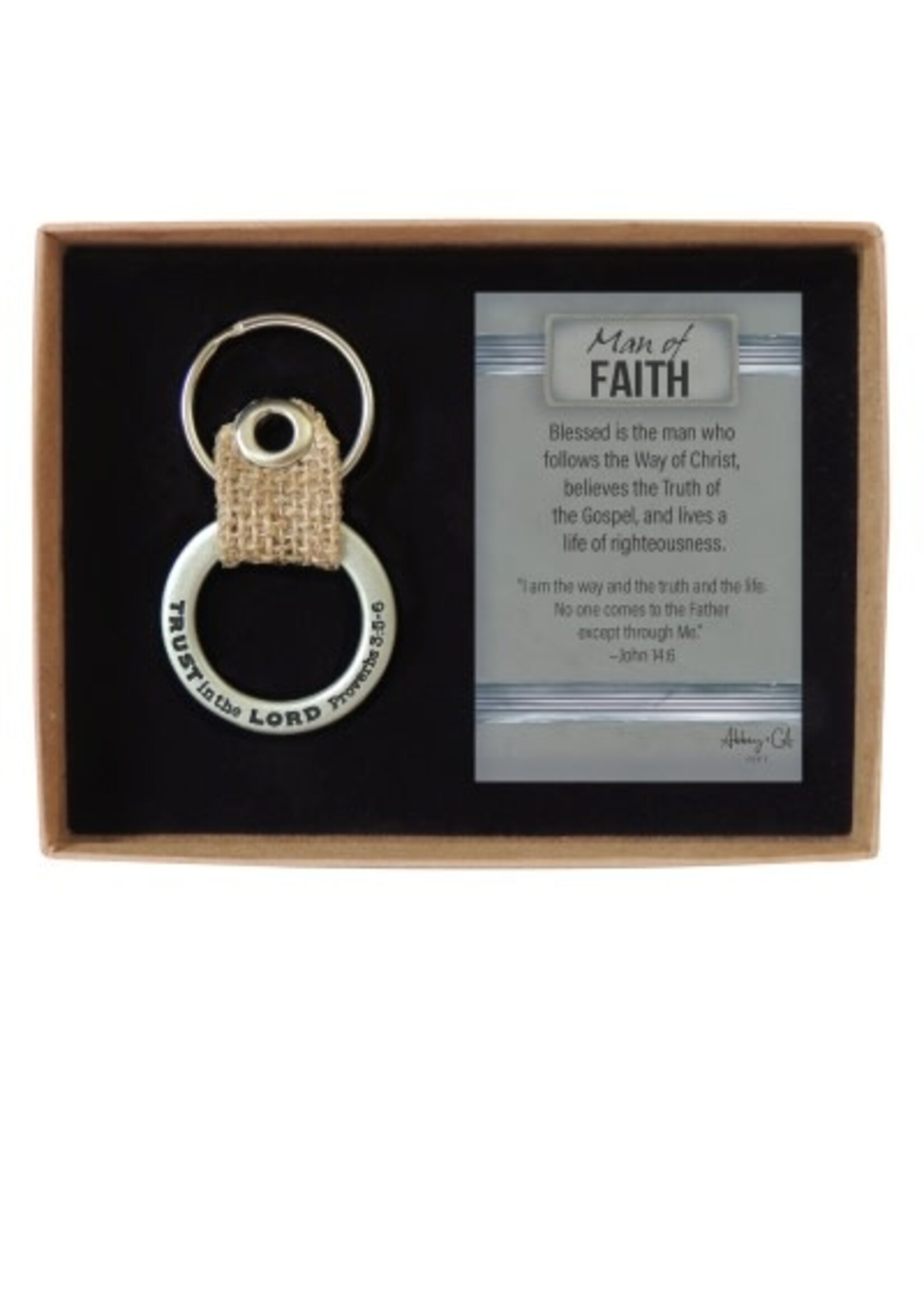 Man of Faith Key Ring