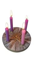 Hope Peace Faith Joy Mini Advent Wreath