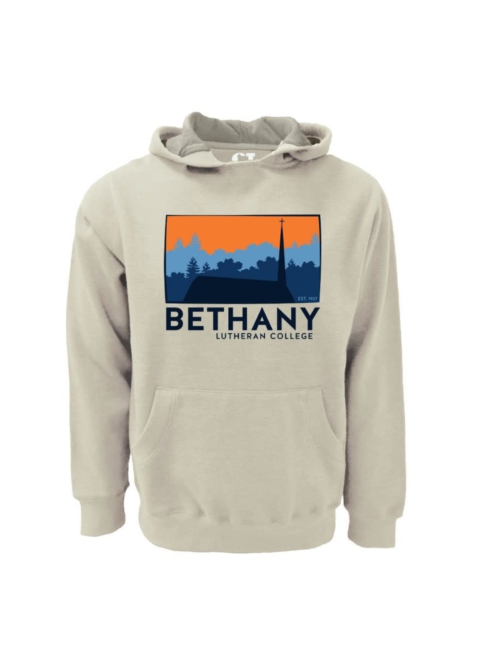 GEAR ComfortWash- Bethany Lutheran College Chapel Hooded Sweatshirt