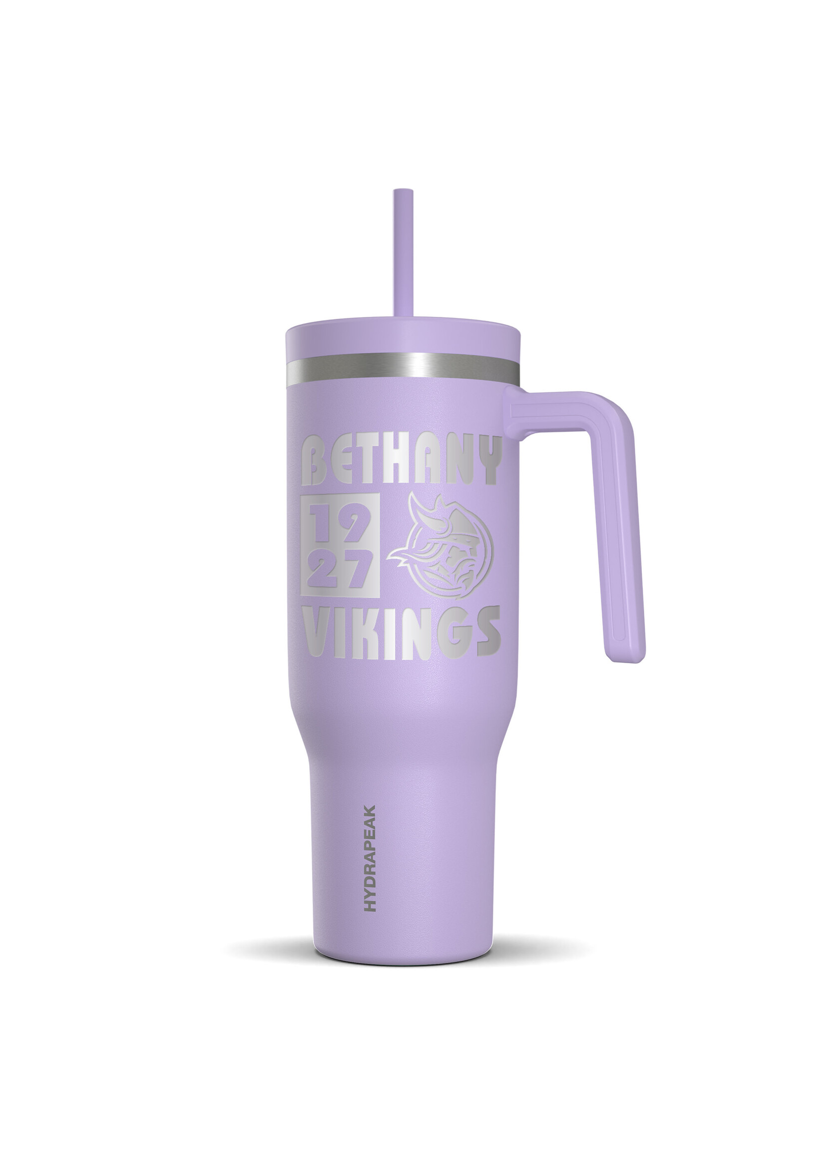 Bethany Vikings Hydrapeak 40 oz Voyager Travel Tumbler