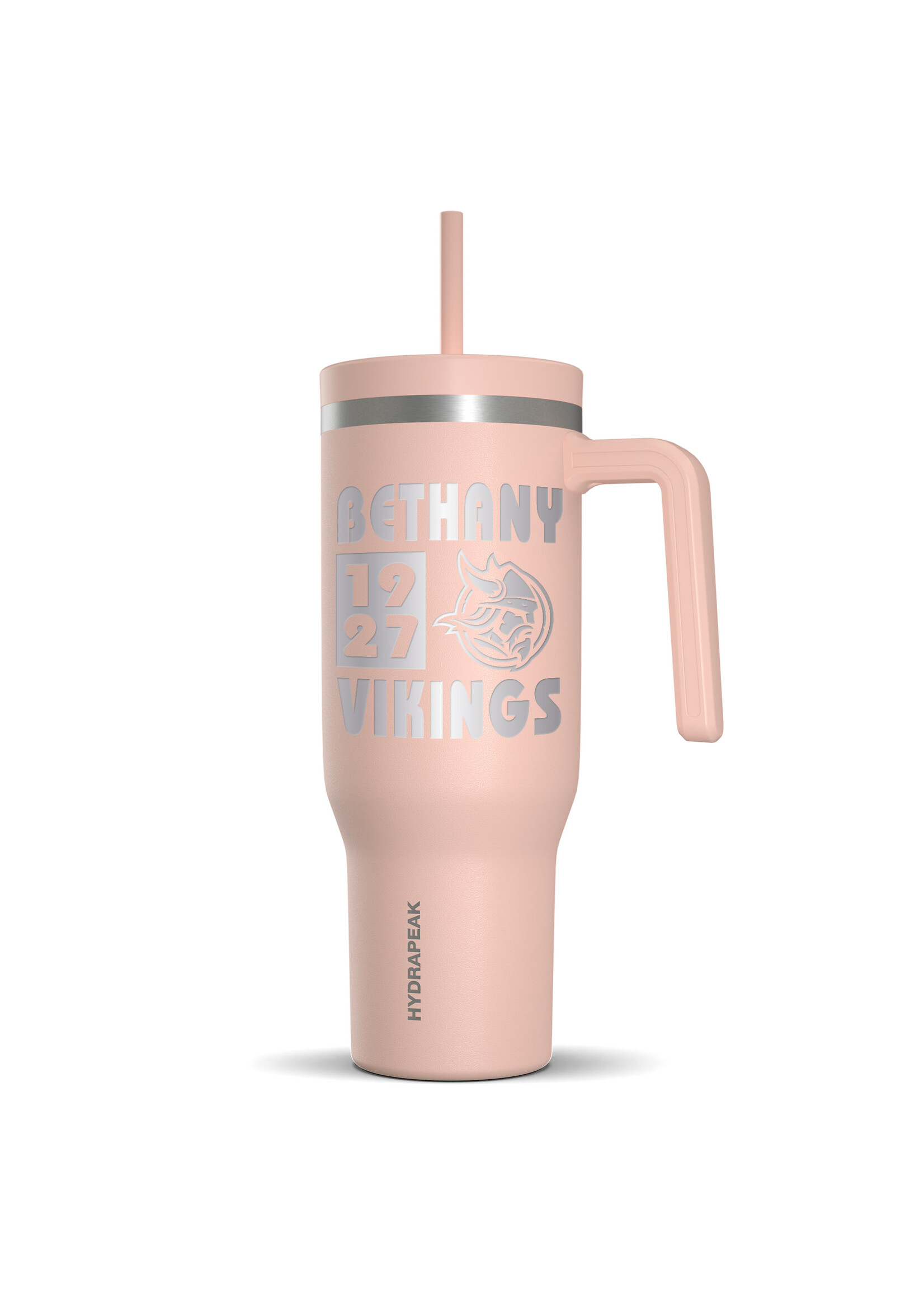 Bethany Vikings Hydrapeak 40 oz Voyager Travel Tumbler
