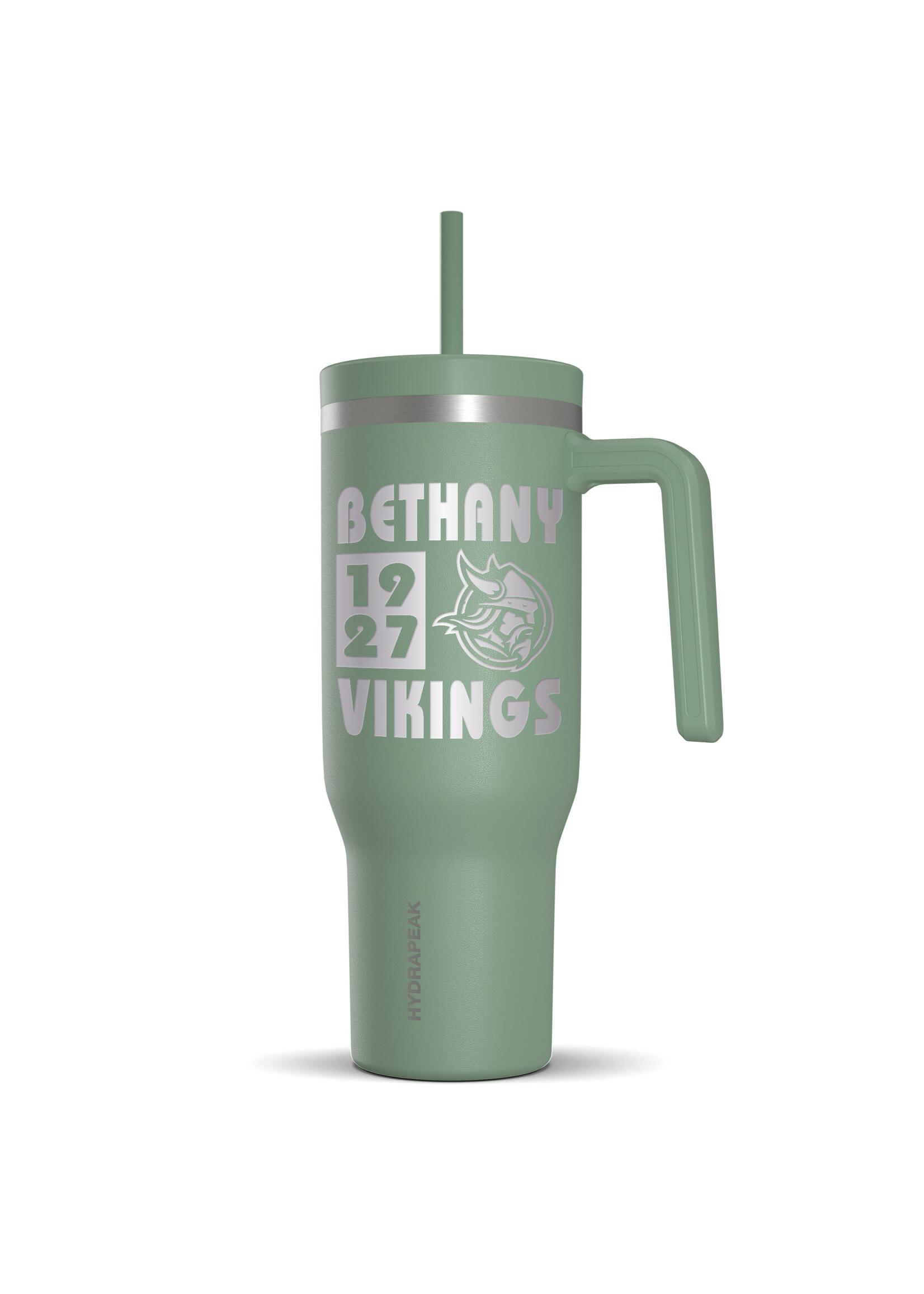 Bethany Vikings Hydrapeak 40 oz Voyager Travel Tumbler