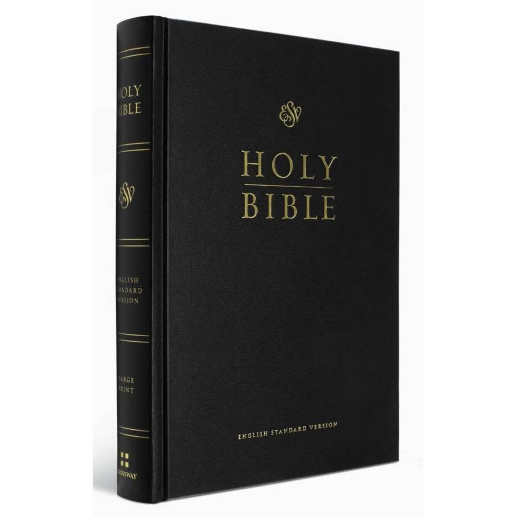 Crossway (ESV) English Standard Version Pew & Worship Large Print Bible - Black