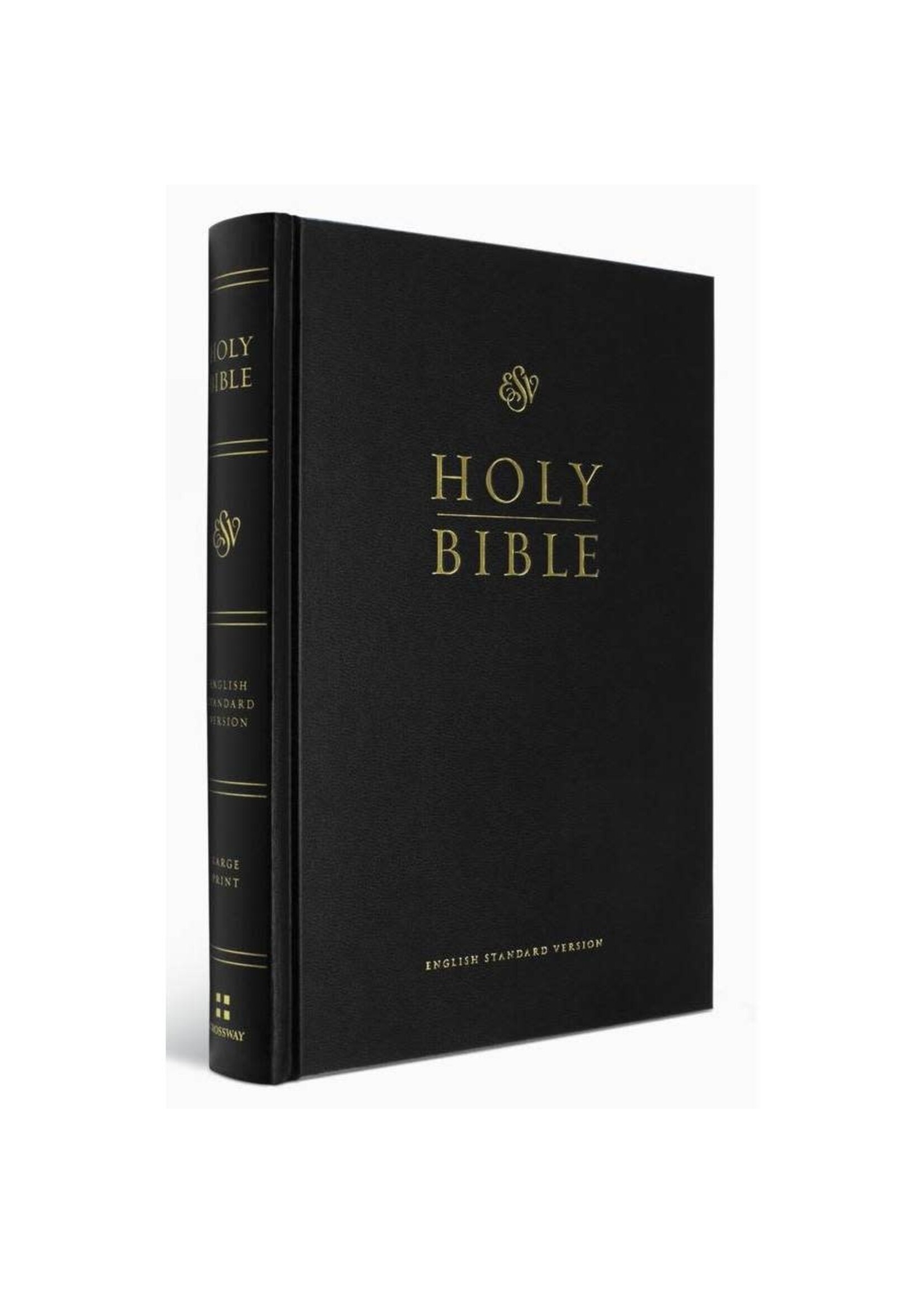 Crossway (ESV) English Standard Version Pew & Worship Large Print Bible - Black