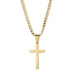 Men's Gold Plated Stainless Steel Necklace