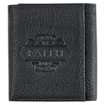 Walk By Faith Black Geniune Leather Wallet