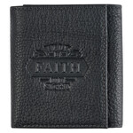 Walk By Faith Not By Sight Black Geniune Leather Wallet