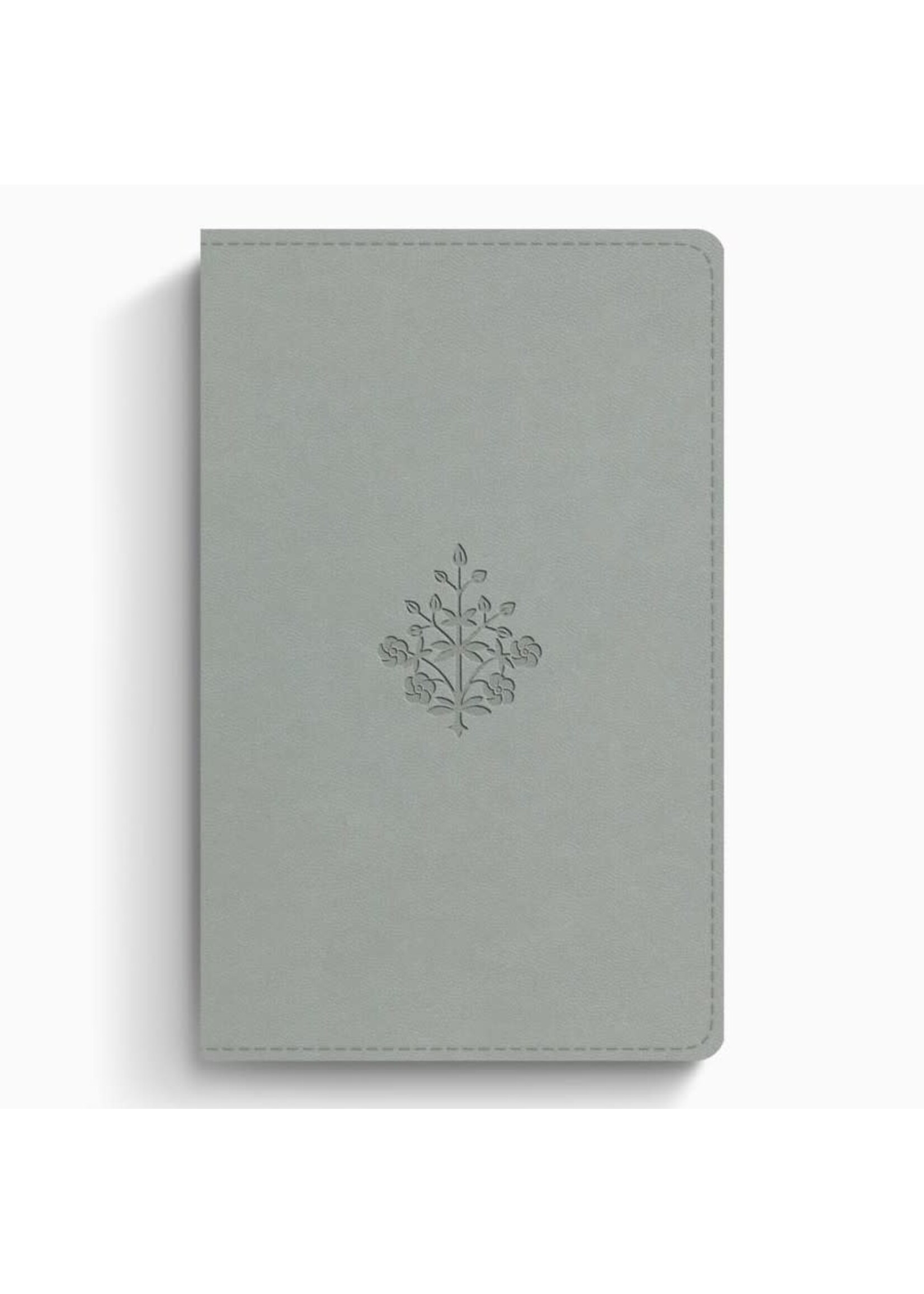 Crossway (ESV) English Standard Version Large Print Value Thinline Bible - TruTone - River Stone with Branch Design