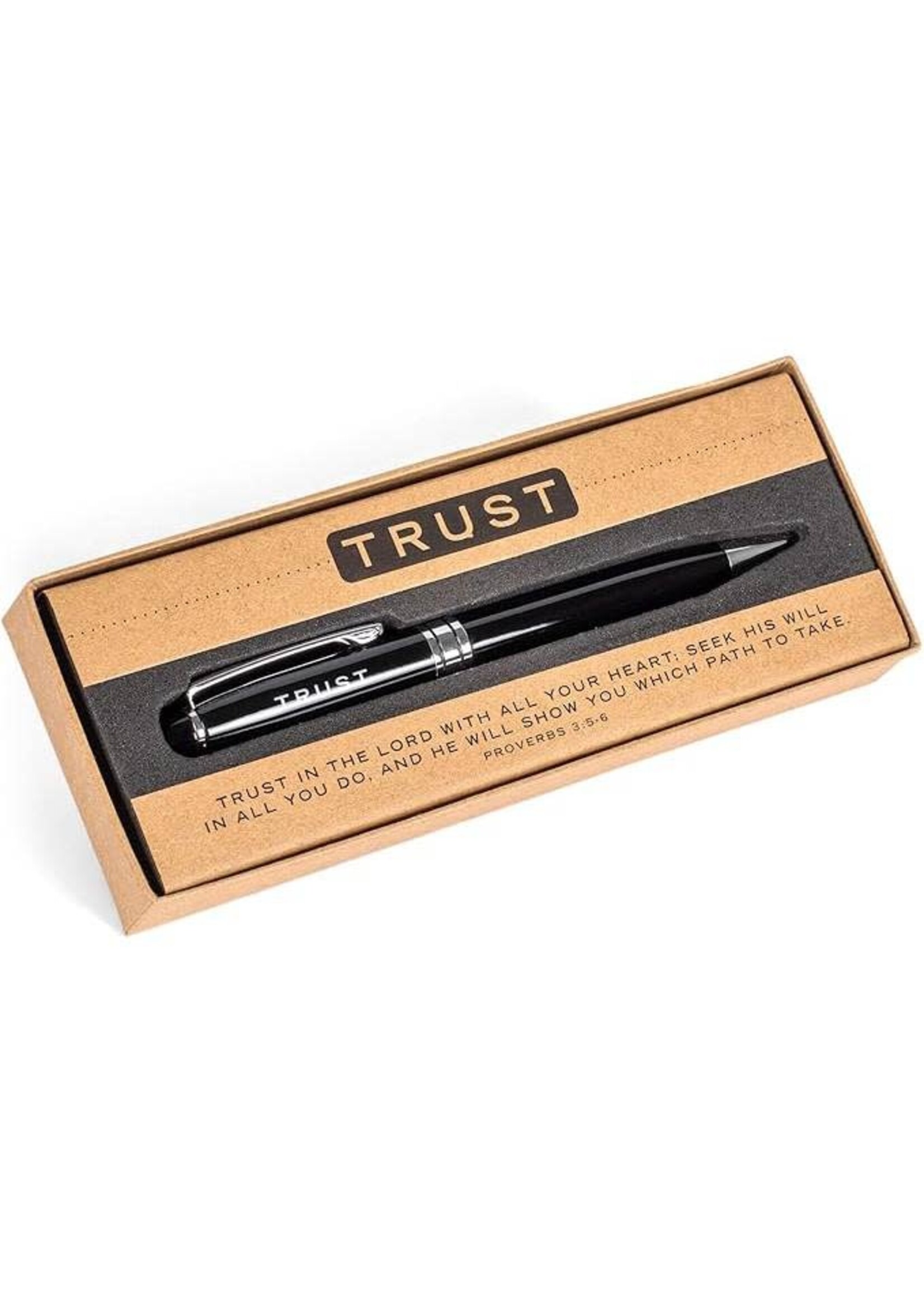 Trust Ballpoint Twist Pen - Proverbs 3:5