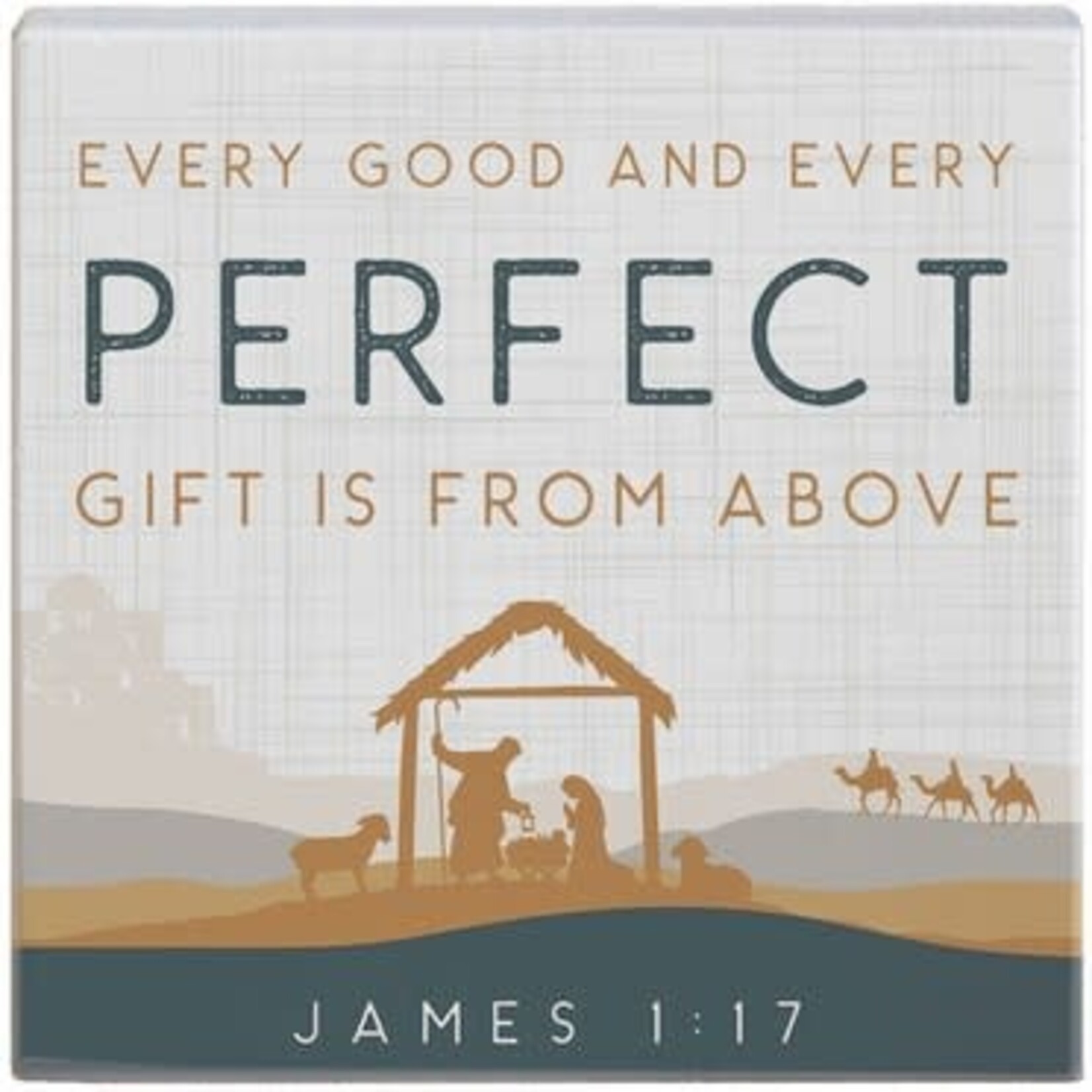 Perfect Gift Wood Block Sign