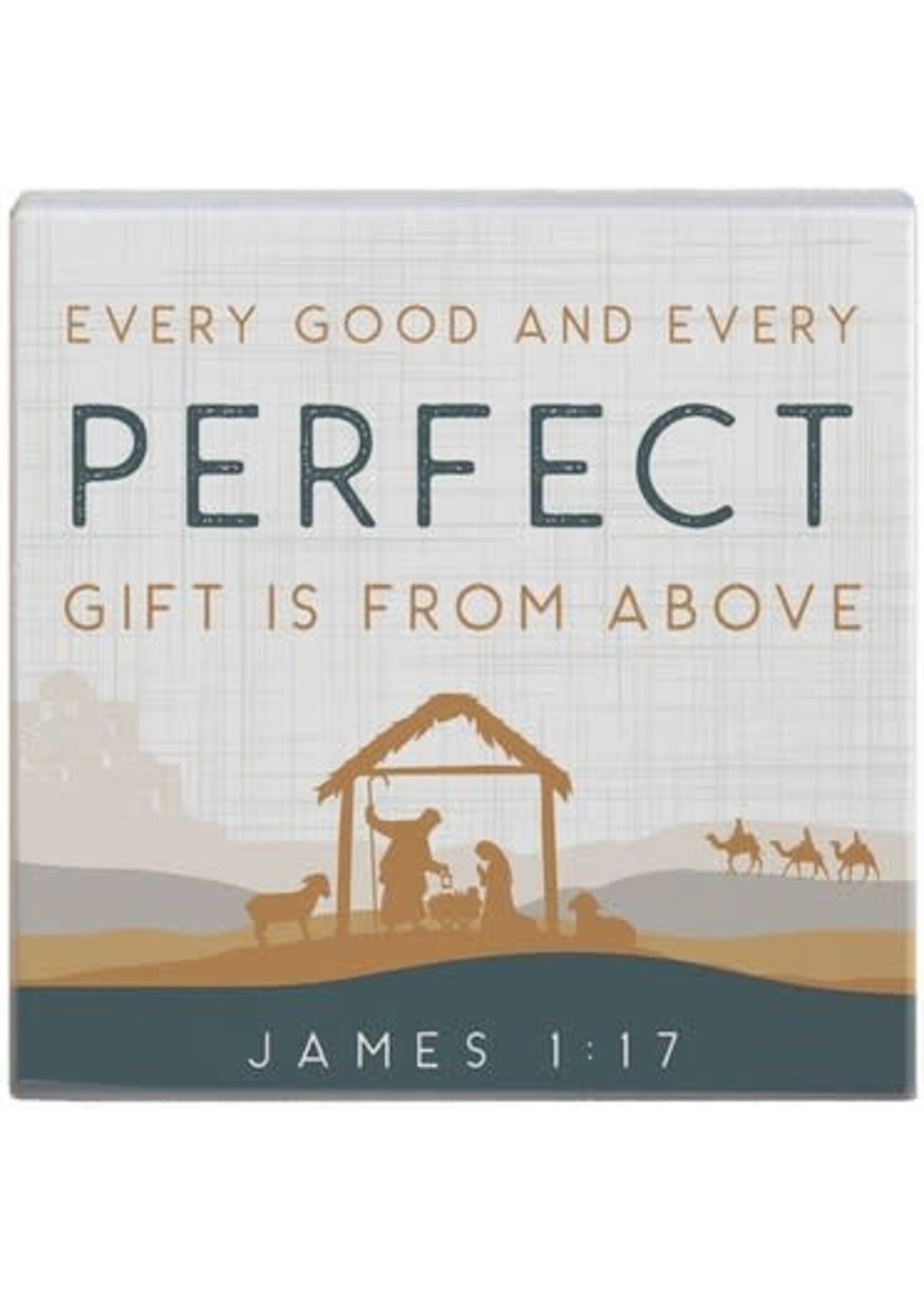 Perfect Gift Wood Block Sign
