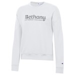 Bethany Lutheran College Tonal Crew Sweatshirt-White