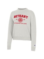 Champion Women's BLC Seal Triumph Fleece Crew Sweatshirt - Pebblestone