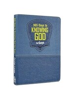 365 Days to Knowing God for Guys - Faux Leather Edition