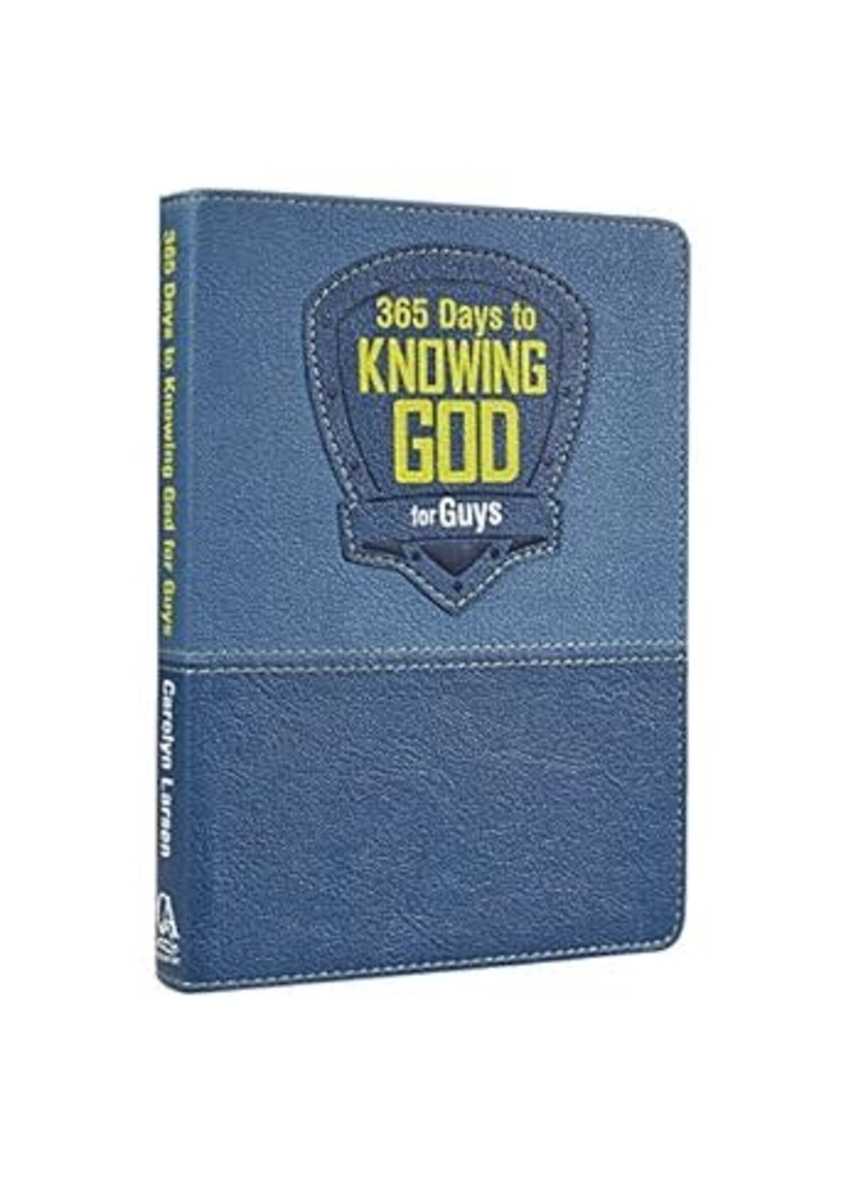 365 Days to Knowing God for Guys - Faux Leather Edition