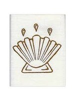 Baptism Napkin with Shell