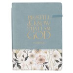 Be Still & Know Journal - Teal Meadow - Psalm 46:10