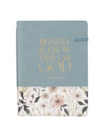 Be Still & Know Journal - Teal Meadow - Psalm 46:10