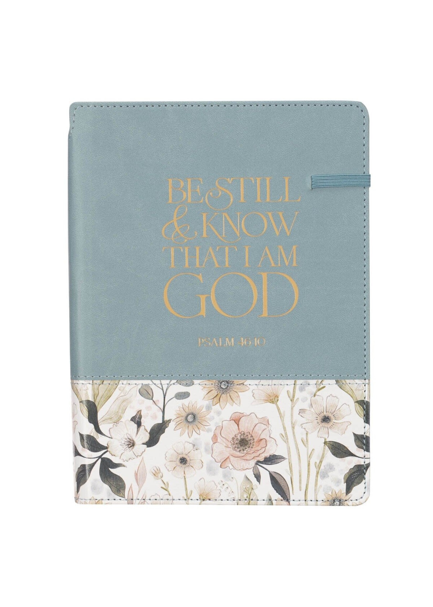 Be Still & Know Journal - Teal Meadow - Psalm 46:10