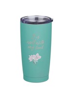 It Is Well With My Soul Travel Mug - Teal