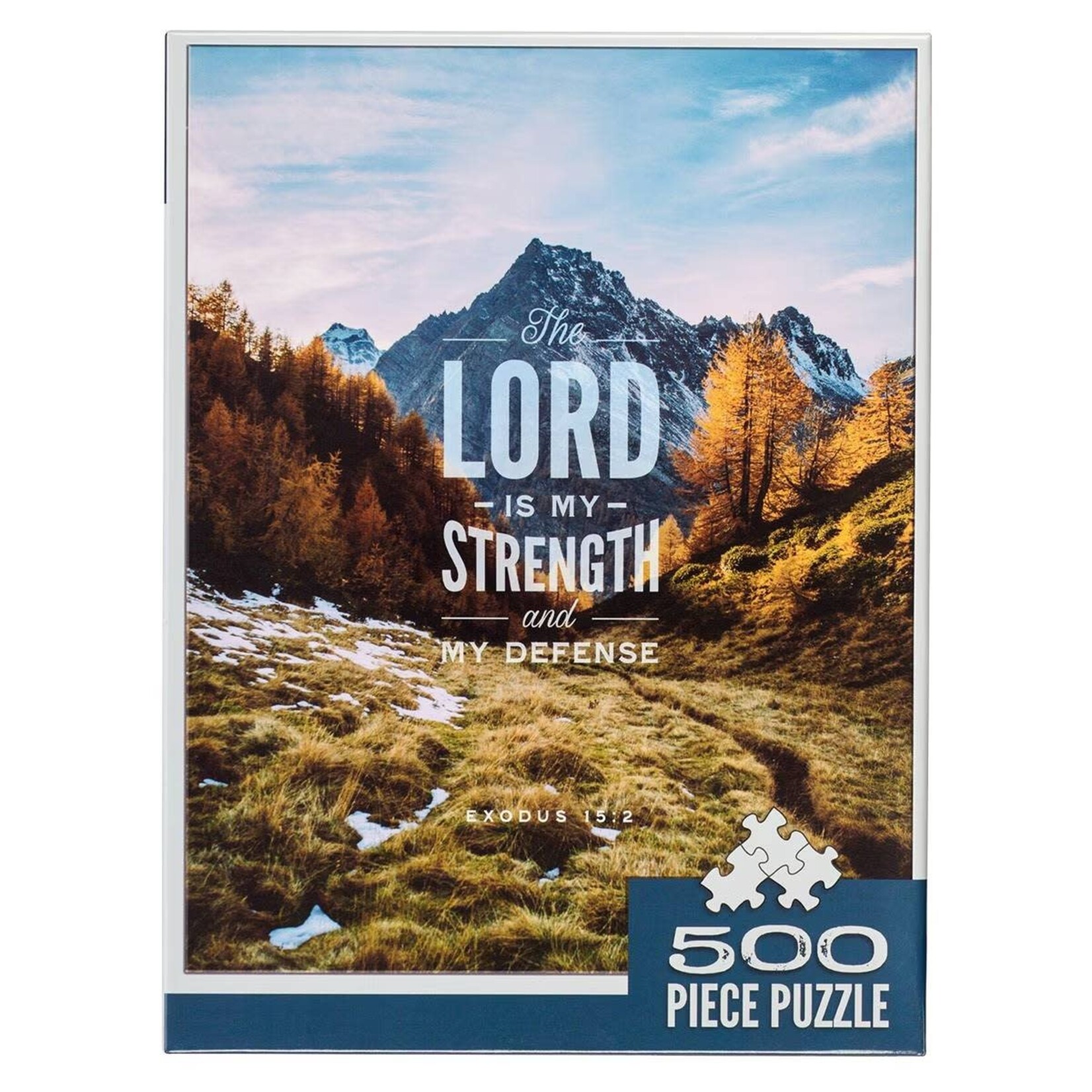 The Lord Is My Strength and My Defense Jigsaw Puzzle - 500 pieces - Exodus 15:2