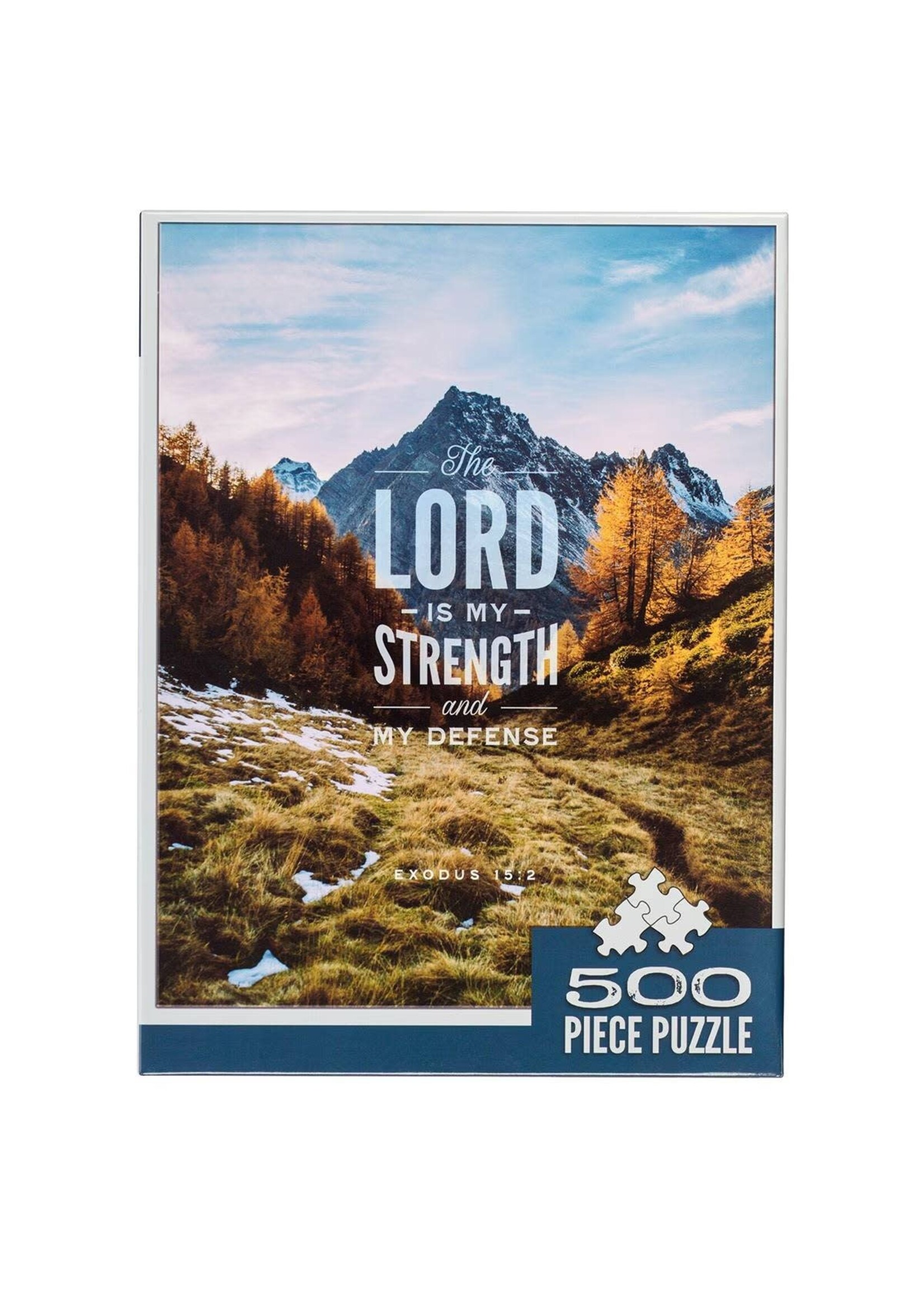The Lord Is My Strength and My Defense Jigsaw Puzzle - 500 pieces - Exodus 15:2