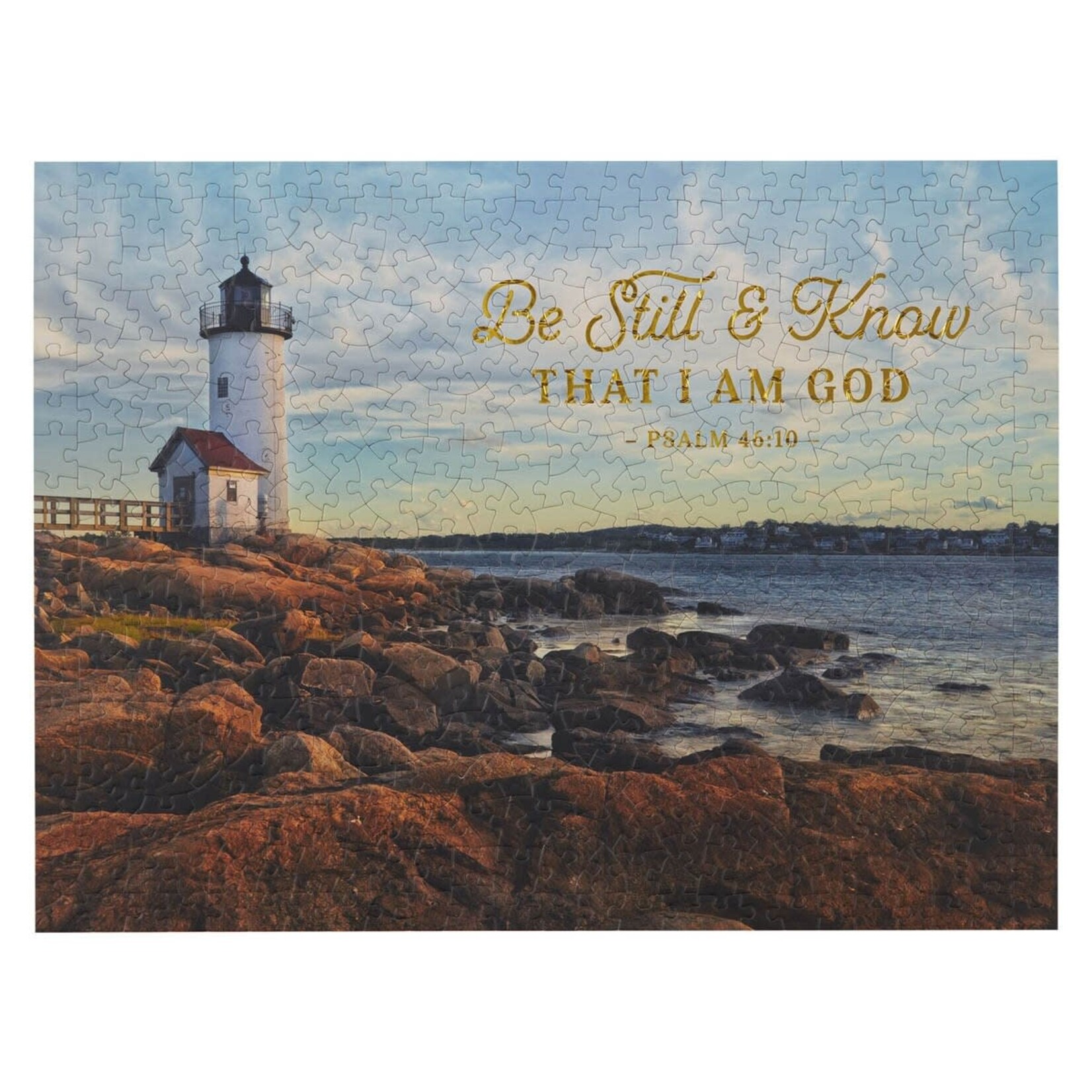 Be Still & Know That I Am God Jigsaw Puzzle - Psalm 46:19 - 500 pieces
