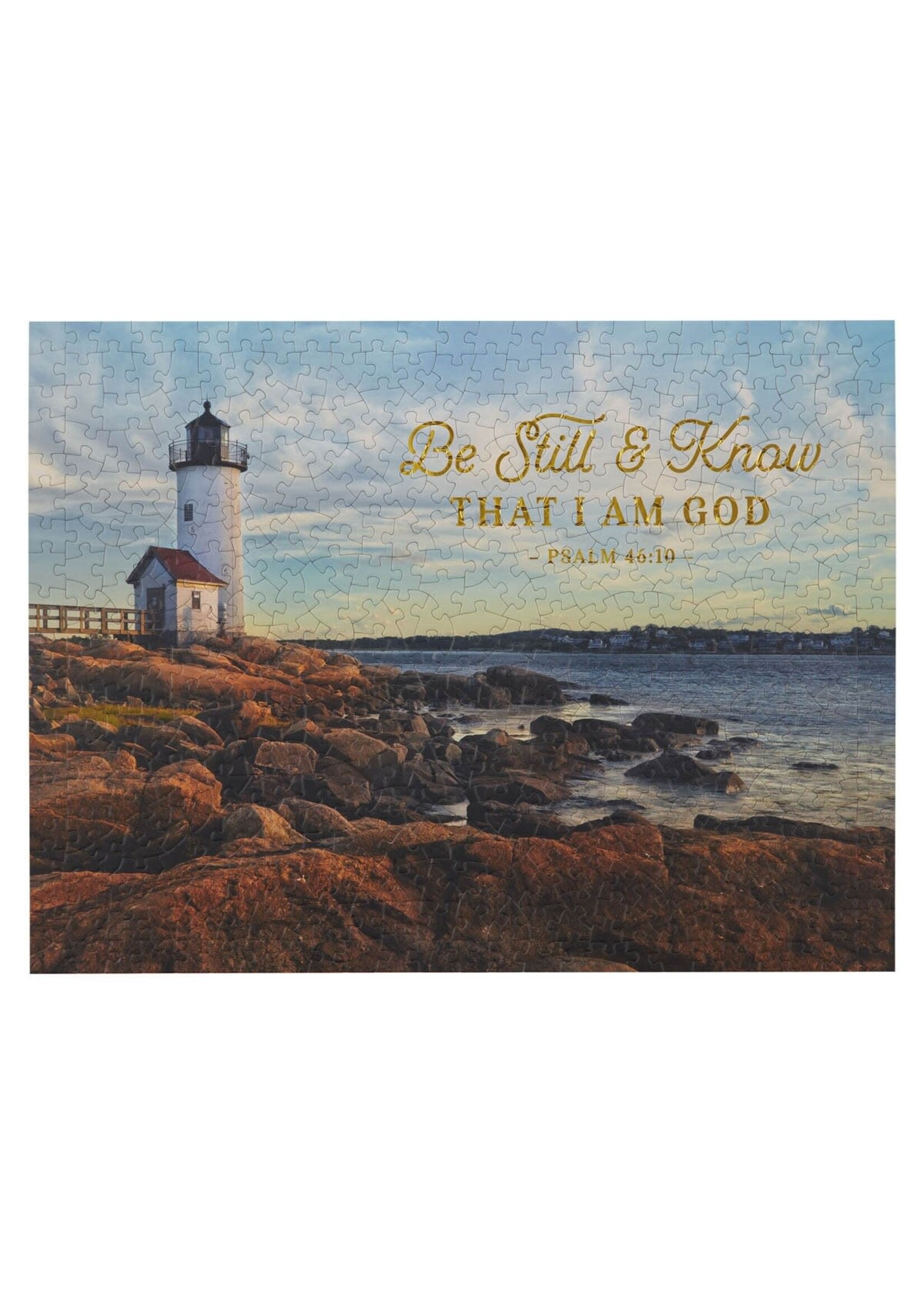 Be Still & Know That I Am God Jigsaw Puzzle - Psalm 46:19 - 500 pieces