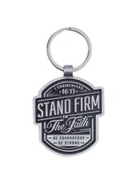 Stand Firm In the Faith Metal Keyring - 1 Corinthians 16:13