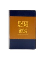 Faith Alive Student Bible - DuoTone Blue/Tan Bonded Leather