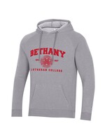 Champion Men's Triumph Fleece Raglan Hooded Sweatshirt - Heritage Grey