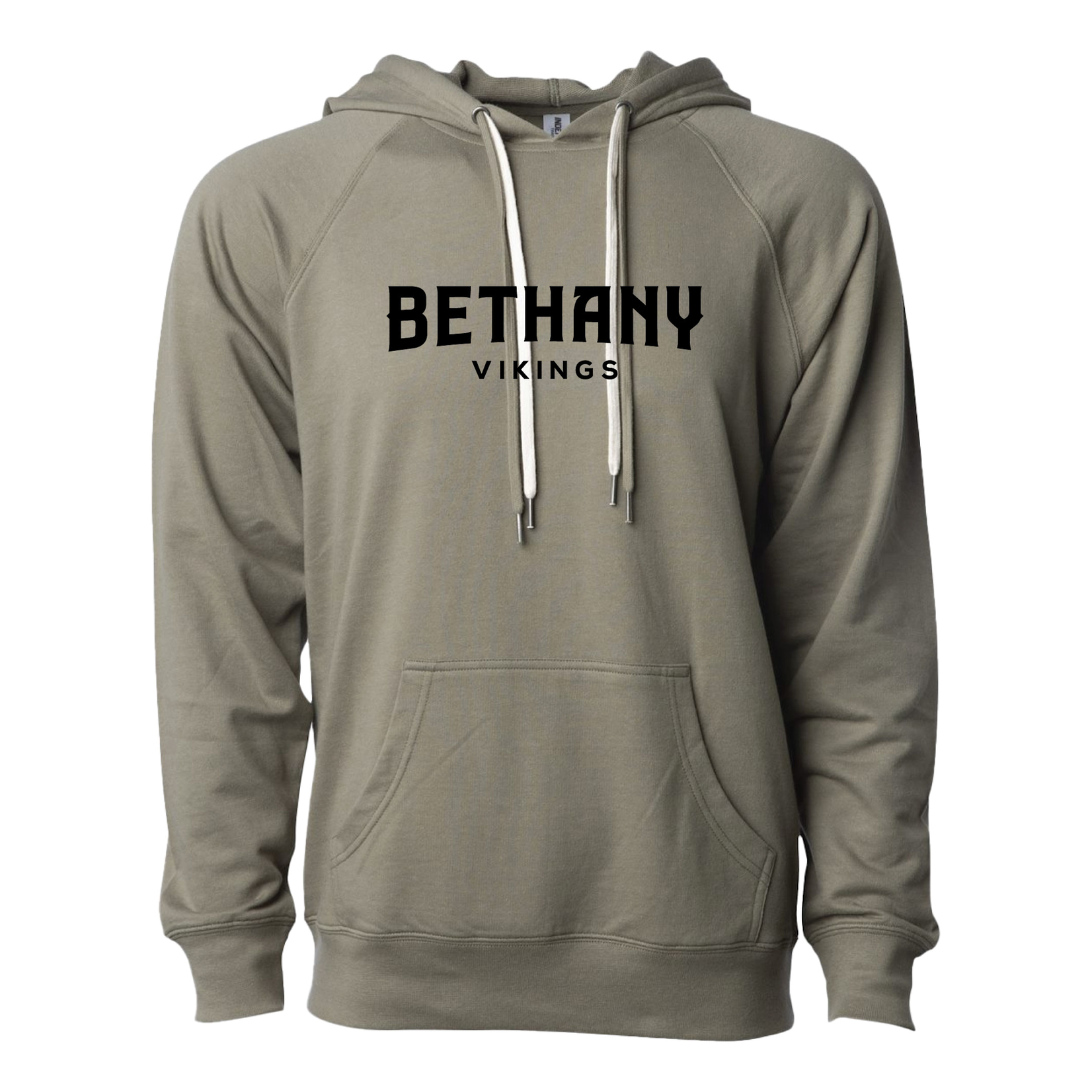Bethany Vikings Lightweight Terry Hooded Sweatshirt