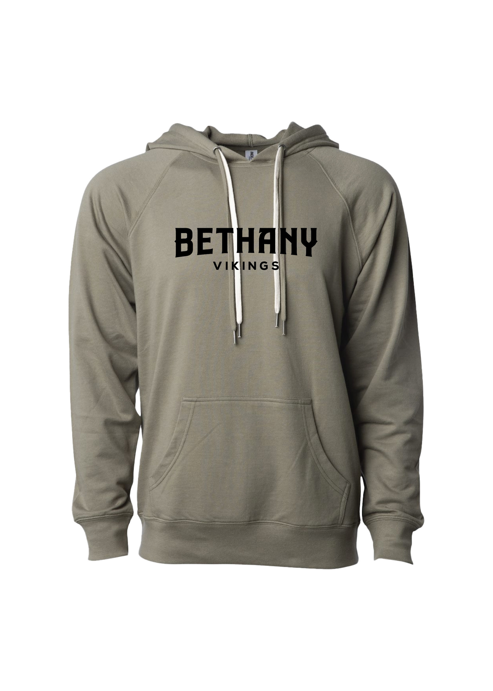 Bethany Vikings Lightweight Terry Hooded Sweatshirt