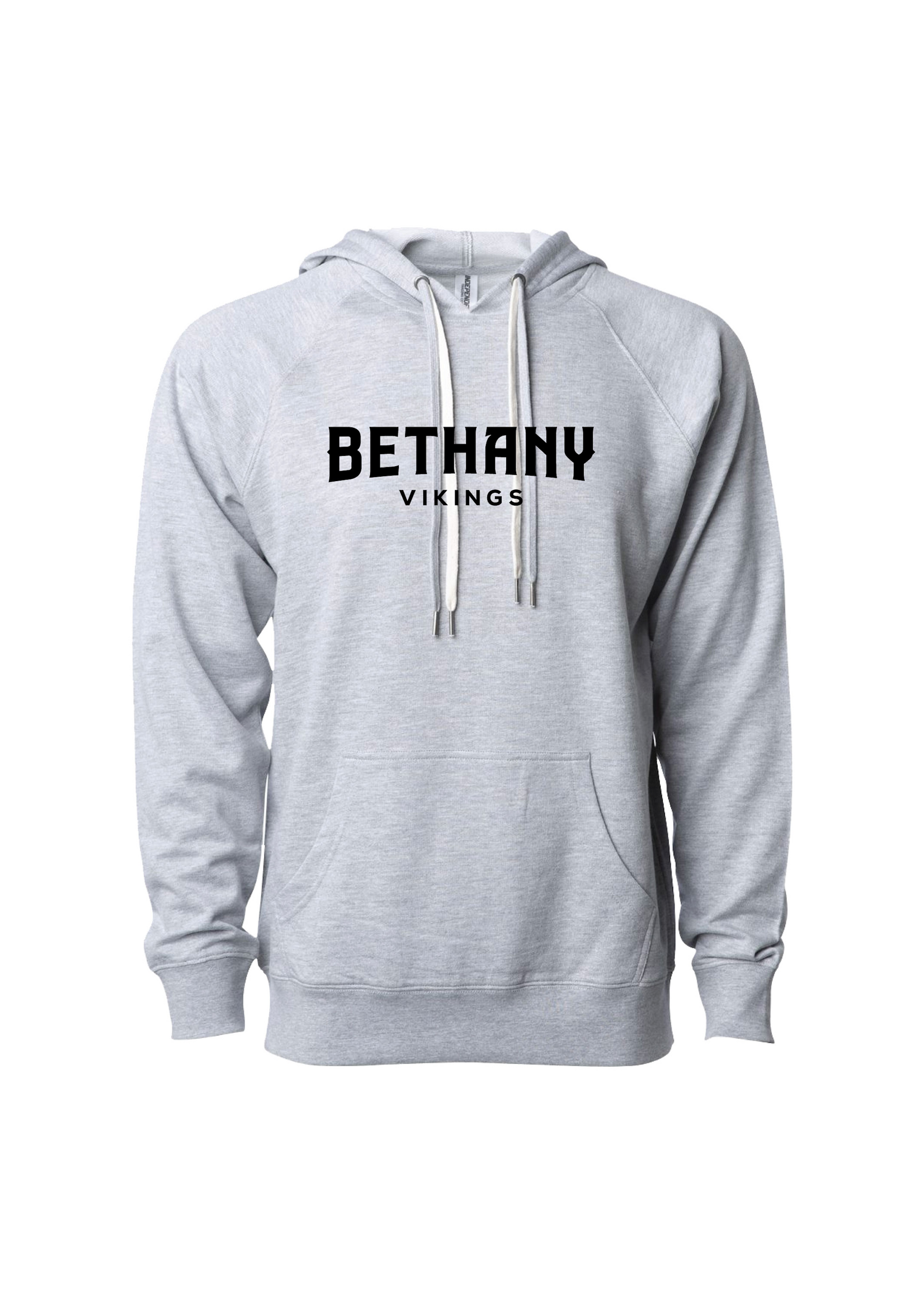 Bethany Vikings Lightweight Terry Hooded Sweatshirt
