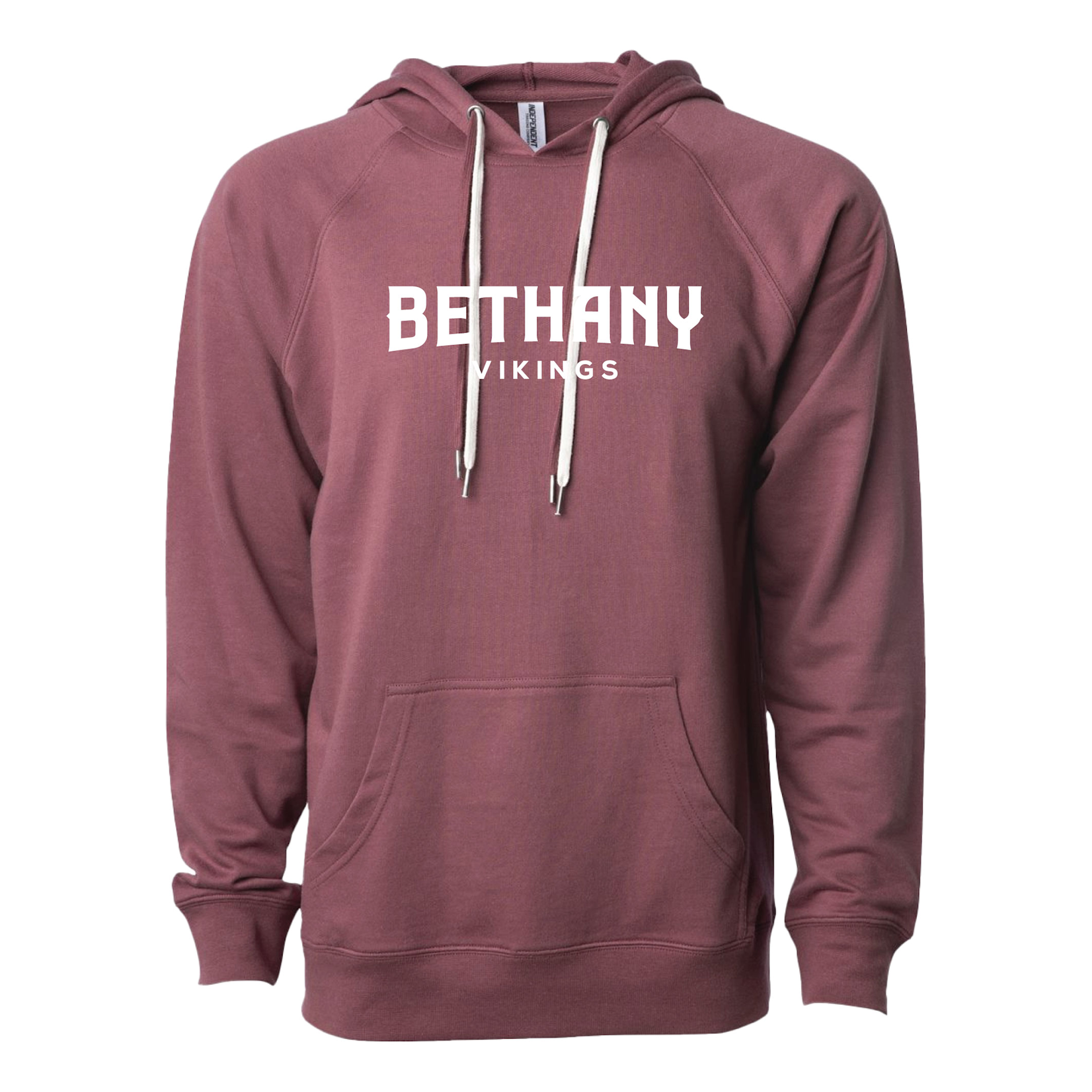 Bethany Vikings Lightweight Terry Hooded Sweatshirt