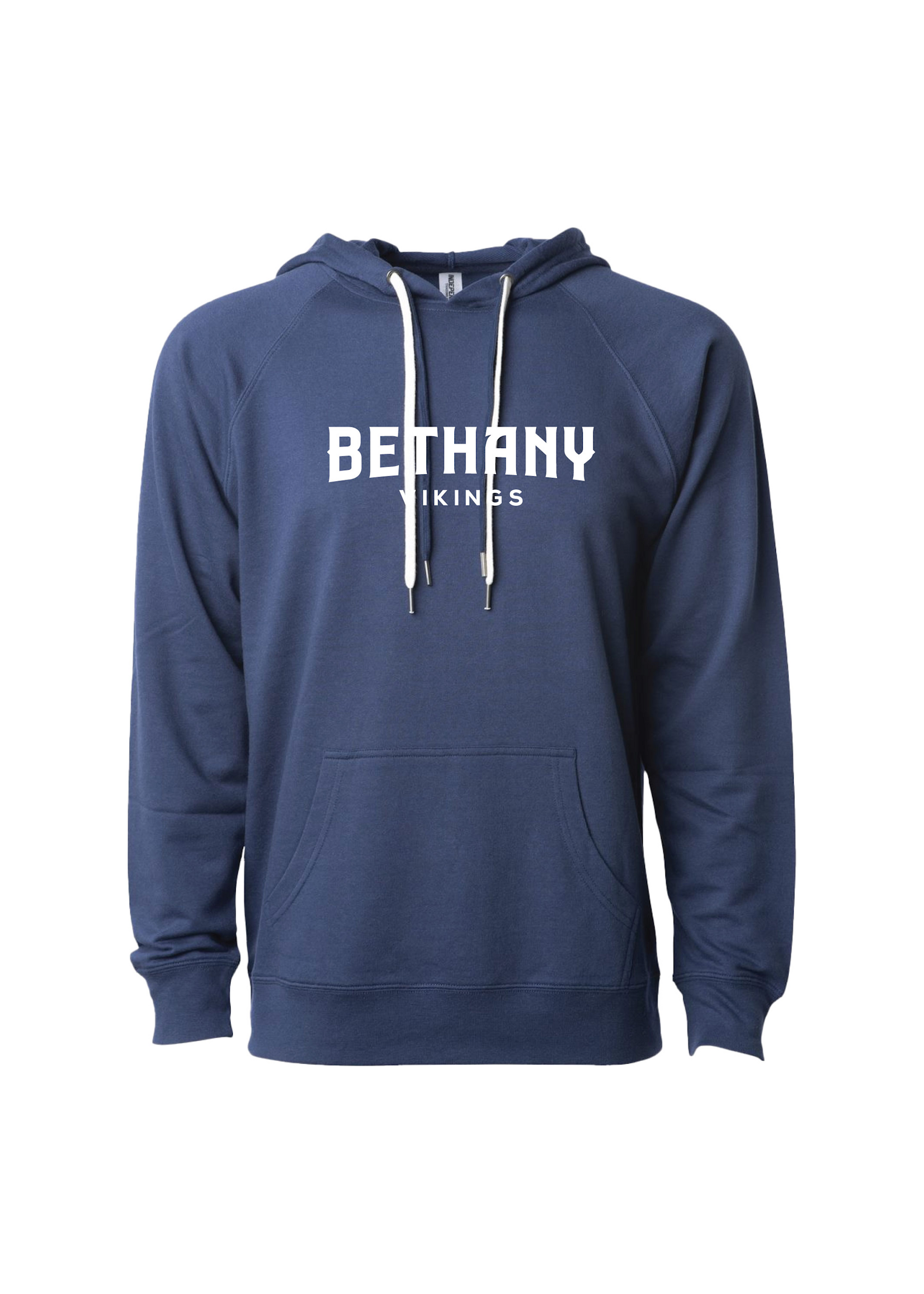 Bethany Vikings Lightweight Terry Hooded Sweatshirt