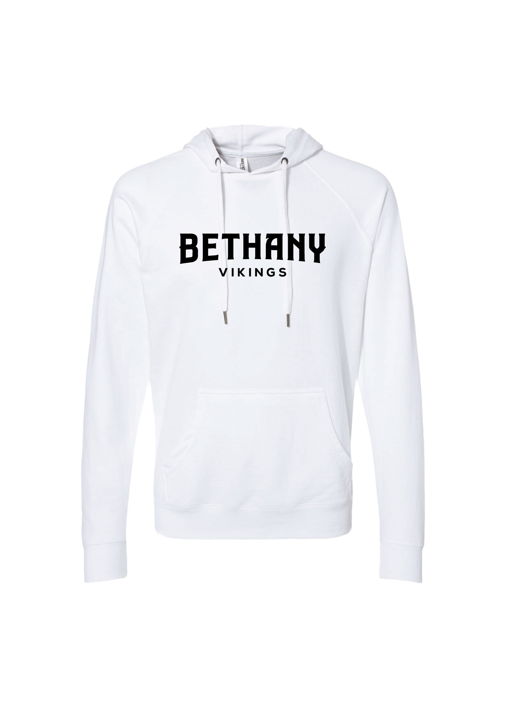 Bethany Vikings Lightweight Terry Hooded Sweatshirt