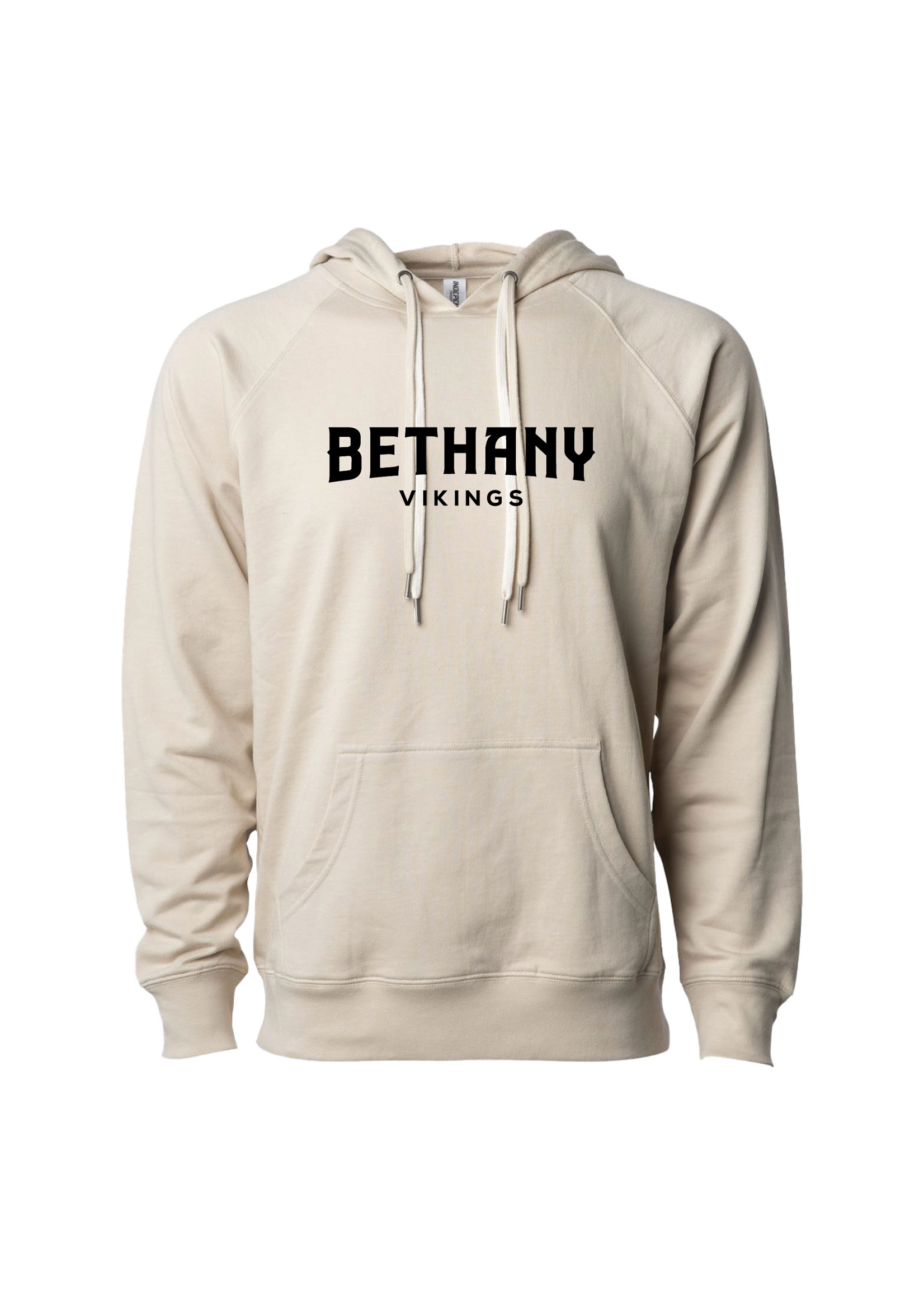 Bethany Vikings Lightweight Terry Hooded Sweatshirt