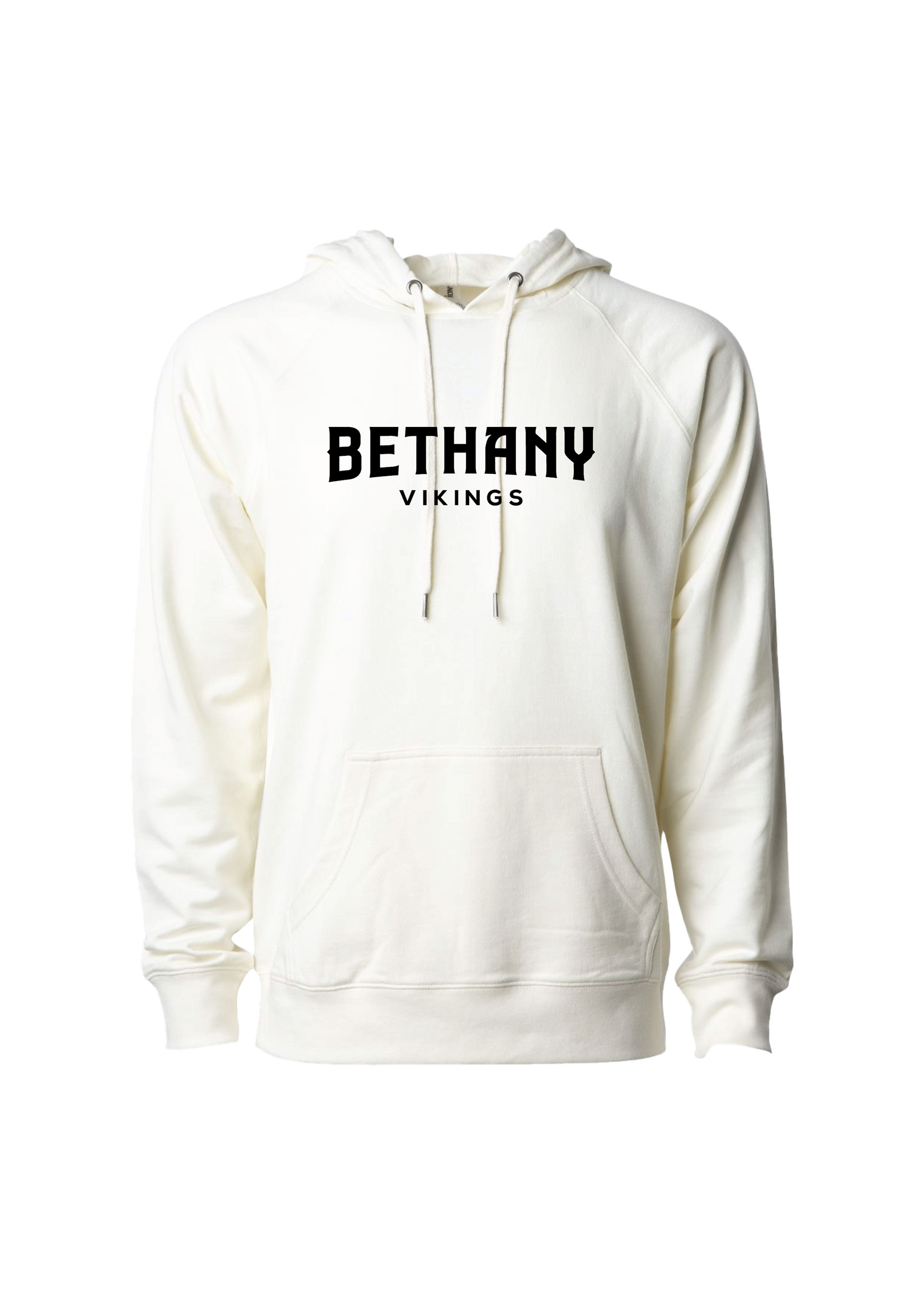 Bethany Vikings Lightweight Terry Hooded Sweatshirt