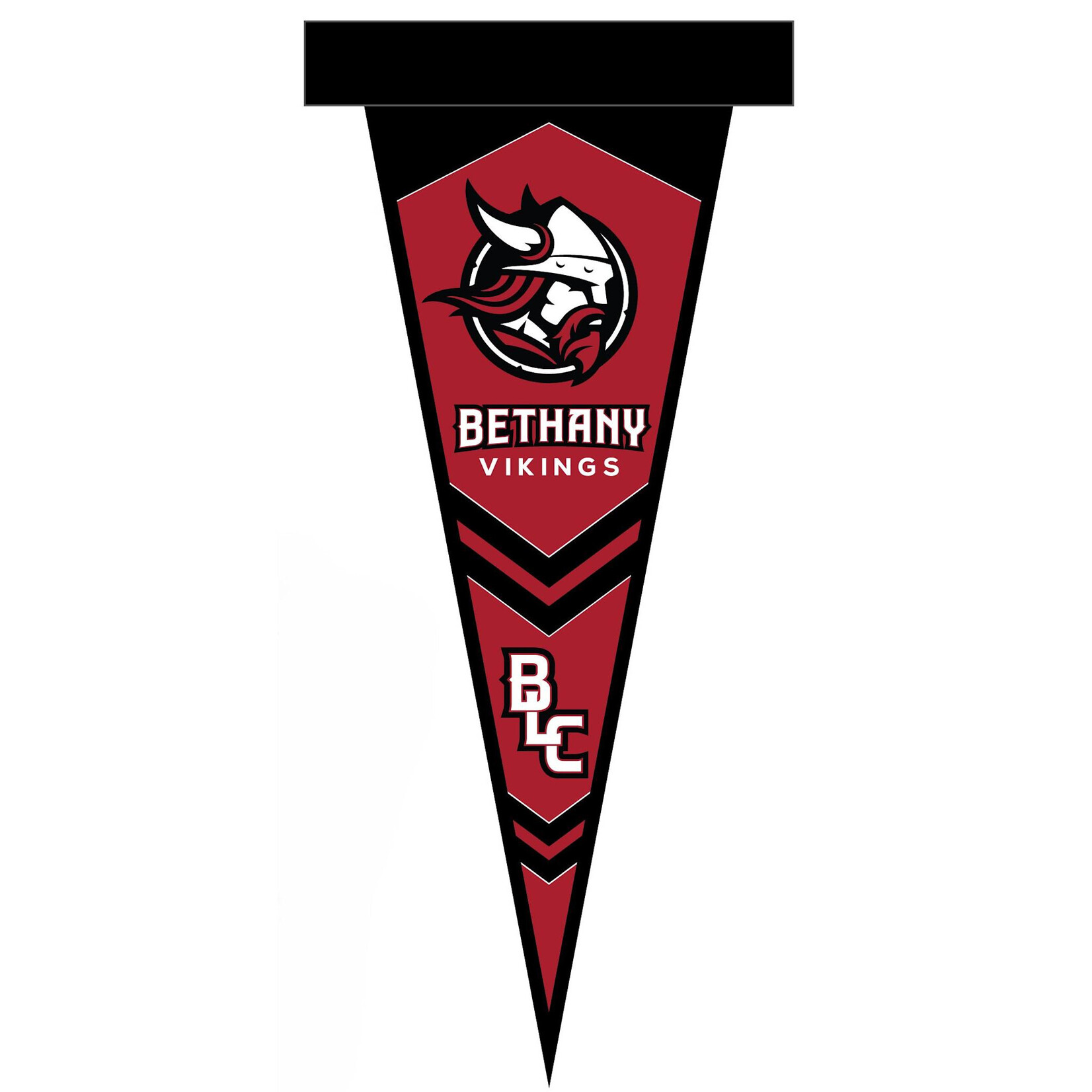 Bethany Vikings Pennant w/ Chevrons-24"