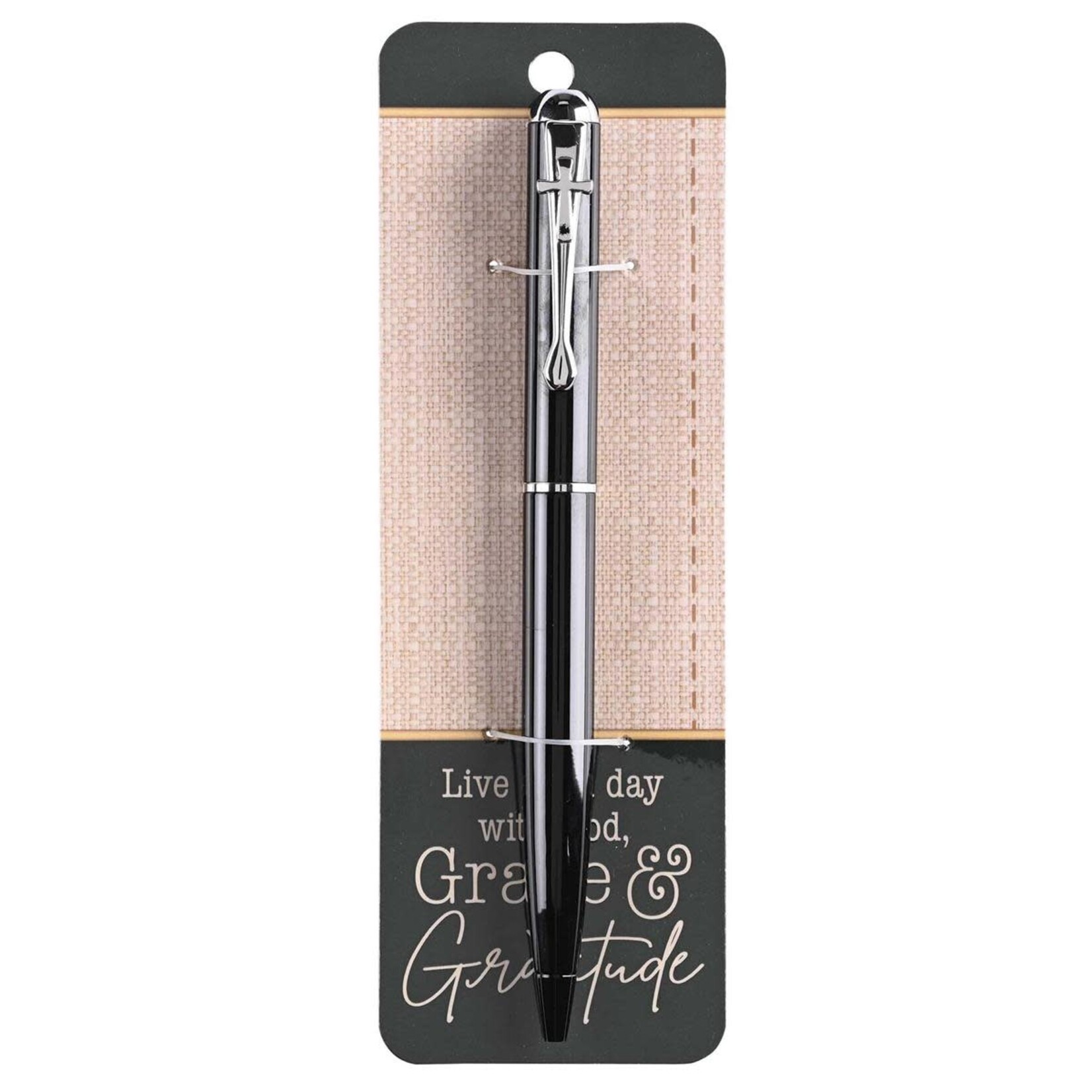 Grace & Gratitude Pen - Black