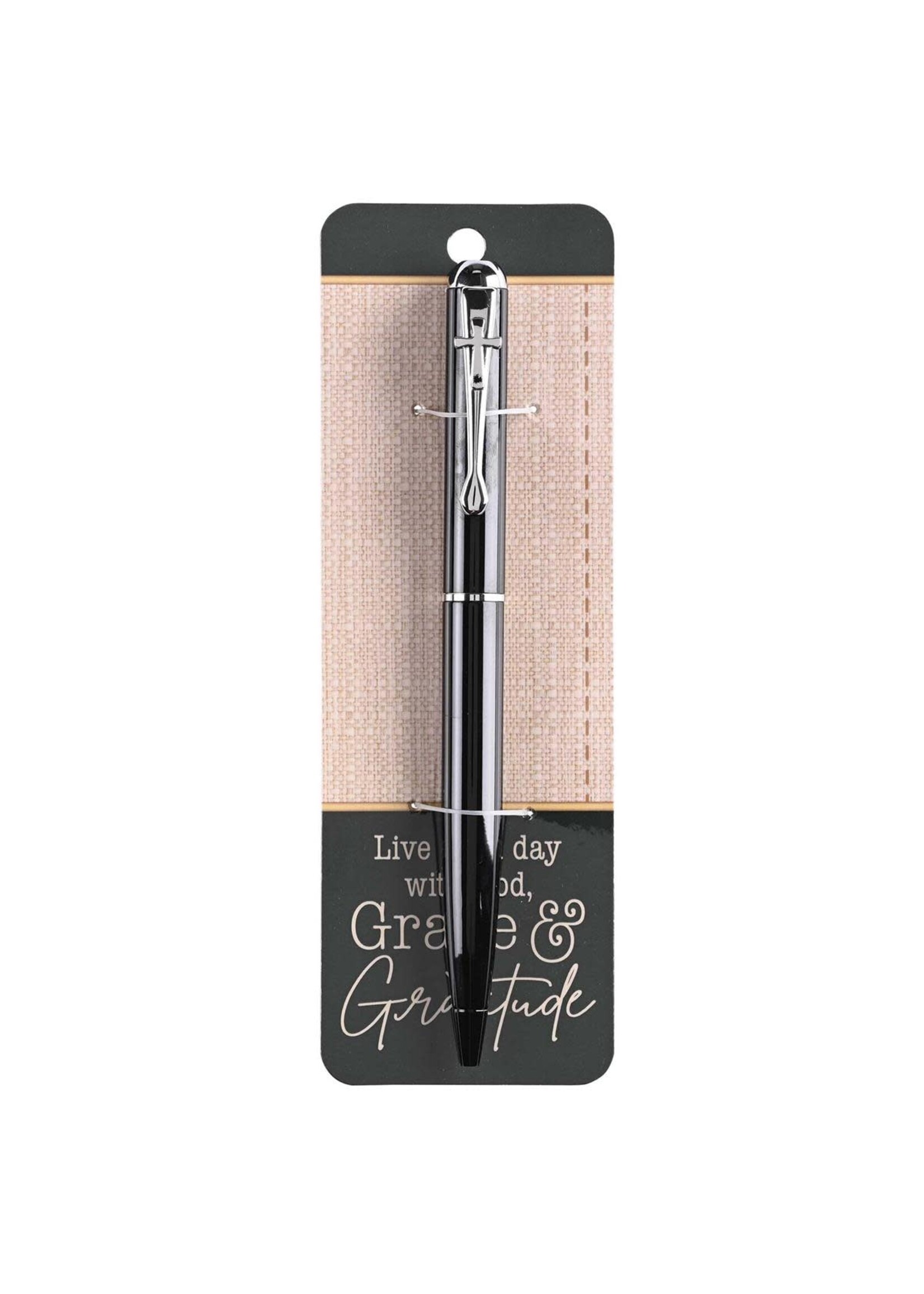 Grace & Gratitude Pen - Black