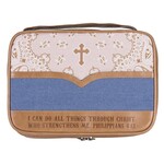 I Can Do All Things - Bandana Bible Cover Case - Large