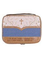 I Can Do All Things - Bandana Bible Cover Case - Large