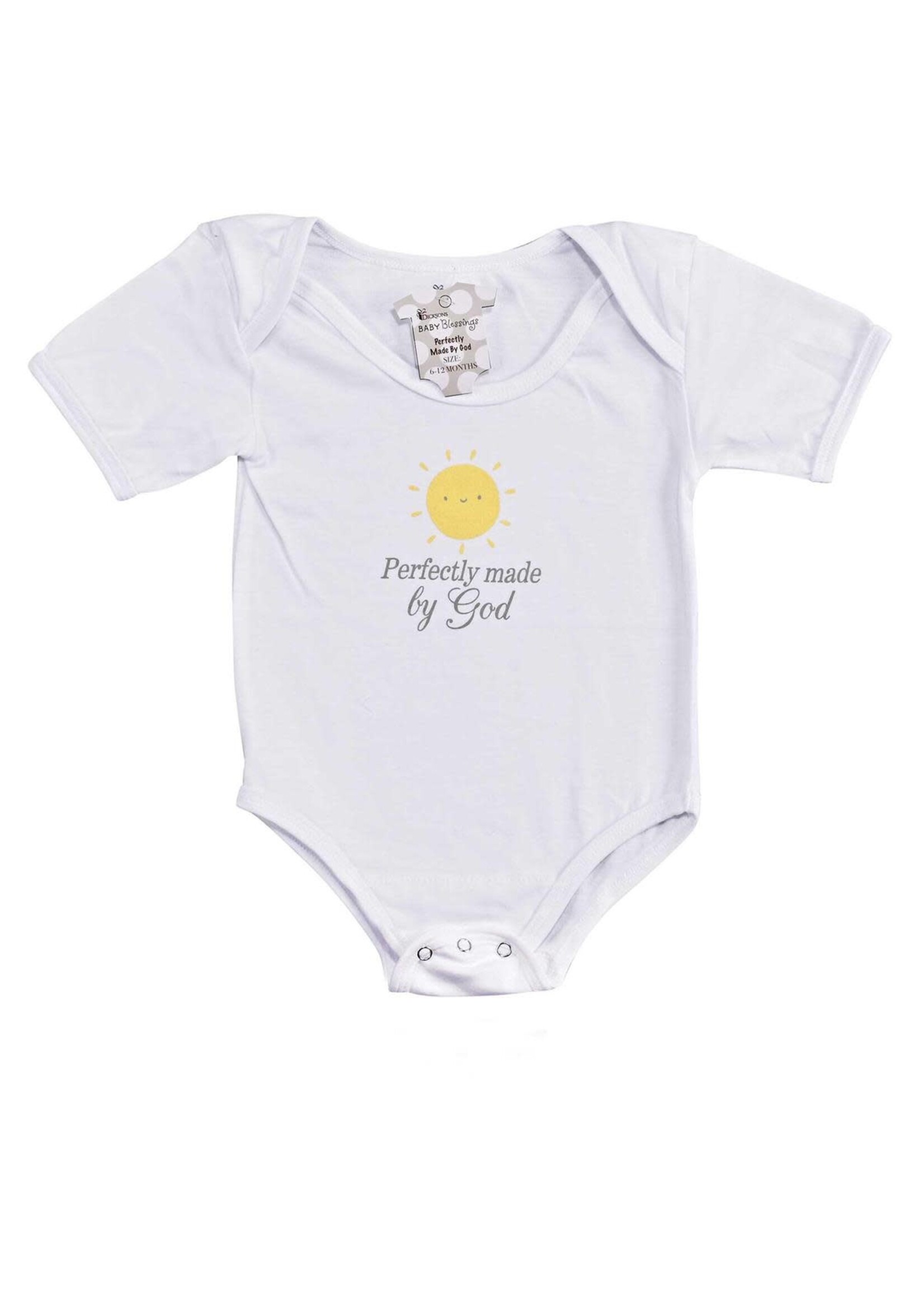 Perfectly Made By God Onsie - Size 3-6 Months