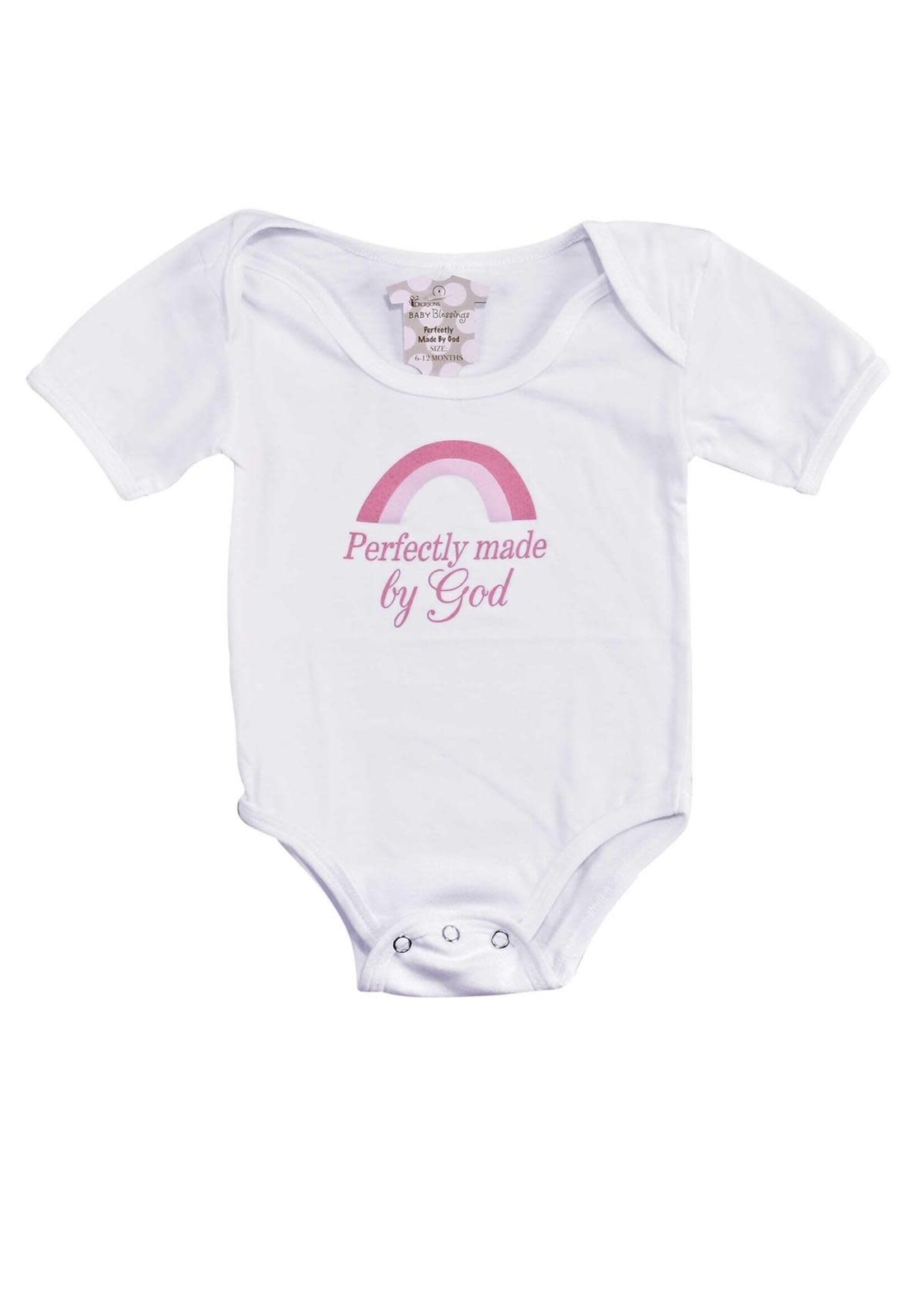 Perfectly Made By God Onsie - Size 3-6 Months